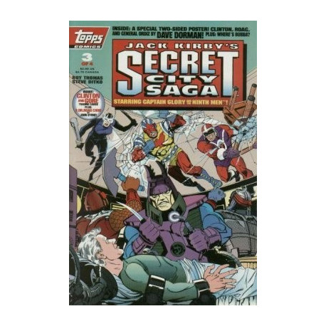 Jack Kirby's: Secret City Saga Mini Issue 3