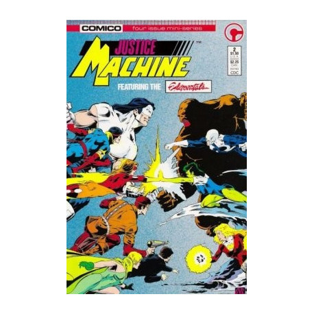 Justice Machine Featuring The Elementals Mini Issue 2