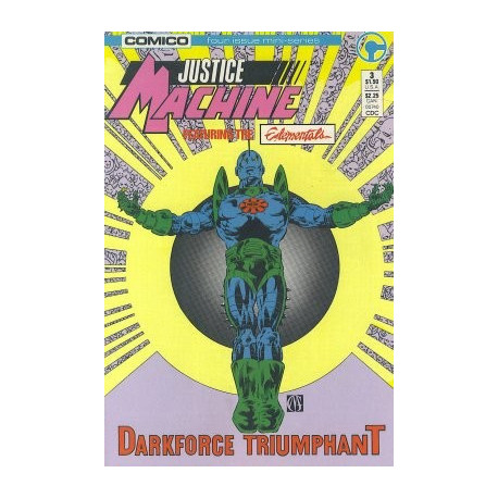 Justice Machine Featuring The Elementals Mini Issue 3