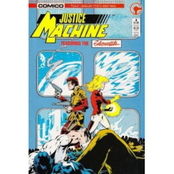 Justice Machine Featuring The Elementals Mini Issue 4