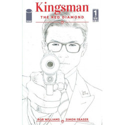 Kingsman: The Red Diamond Issue 1b variant