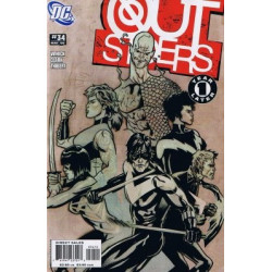 Outsiders Vol. 3 Issue 34b Variant