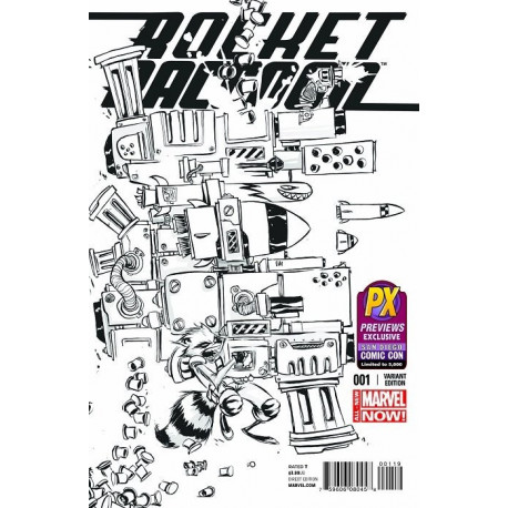 Rocket Raccoon Vol. 2 Issue 01h Variant