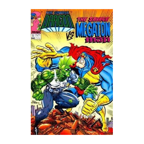 Savage Dragon vs. Savage Megaton Man  Issue 1