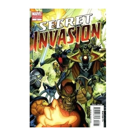 Secret Invasion Vol. 1 Issue 2f Variant