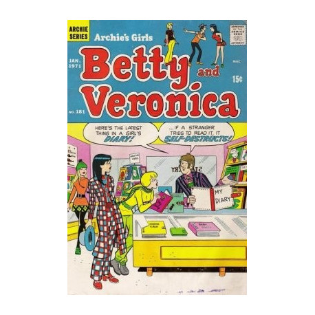 Archie's Girls: Betty and Veronica  Issue 181