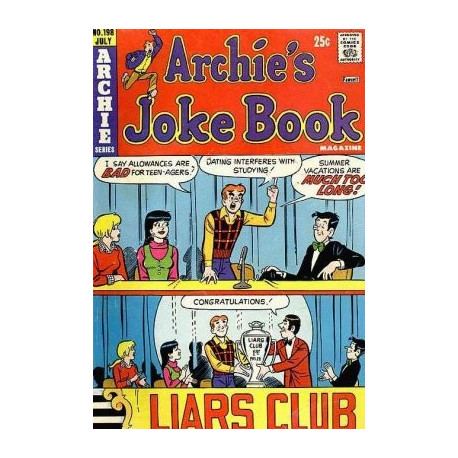 Archie's Joke Book Magazine Issue 198