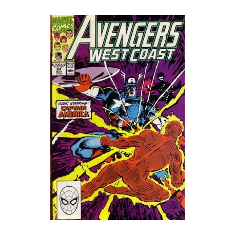 Avengers West Coast  Issue 064