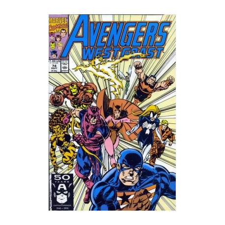 Avengers West Coast  Issue 074