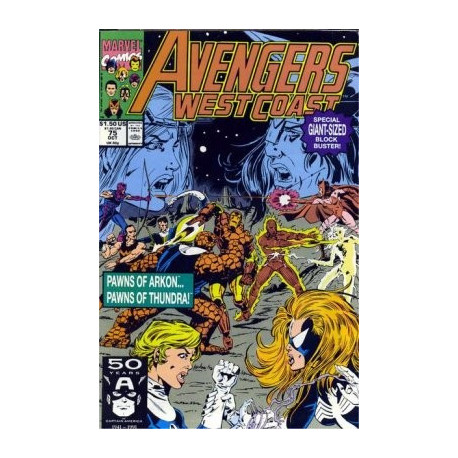 Avengers West Coast  Issue 075
