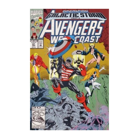 Avengers West Coast  Issue 081