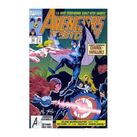 Avengers West Coast  Issue 093