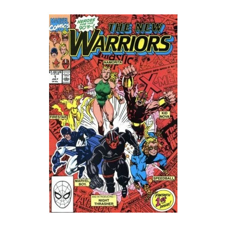 New Warriors Vol. 1 Issue 01