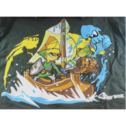 Link vs Ink - Legend of Zelda and Splatoon  T- Shirt