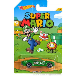Hot Wheels 2016 - Super Mario Bros - Luigi Ryura LX 1:64