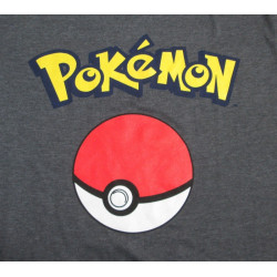 Pokemon Pokeball Gray T-Shirt