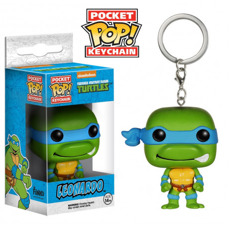 Funko Pocket POP! Television - Teenage Mutant Ninja Turtles - Leonardo Keychain