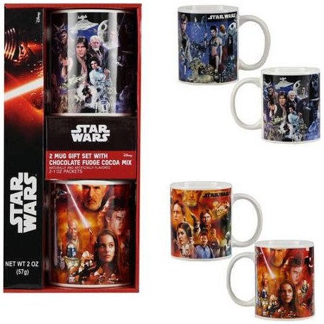 Disney Star Wars 2 Mug Set with Cocoa
