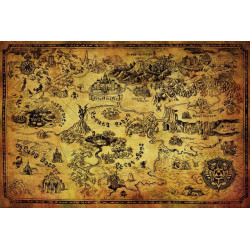 Zelda – Hyrule Map