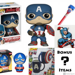 Captain America Gift Crate 1